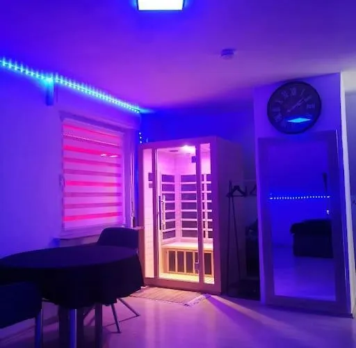 Am Kurpark Mit Privater Innensauna & Led! Schluesselbox Apartamento