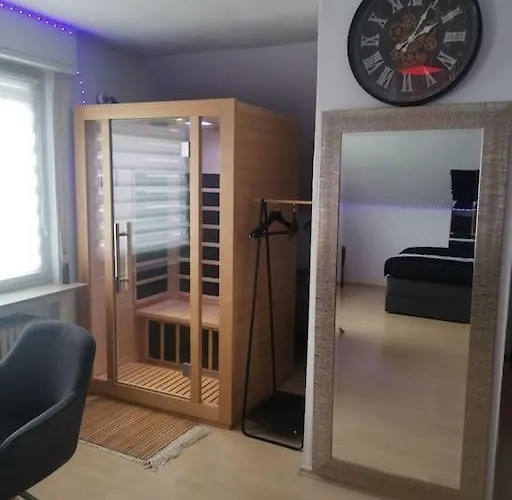 Apartamento Am Kurpark Mit Privater Innensauna & Led! Schluesselbox *