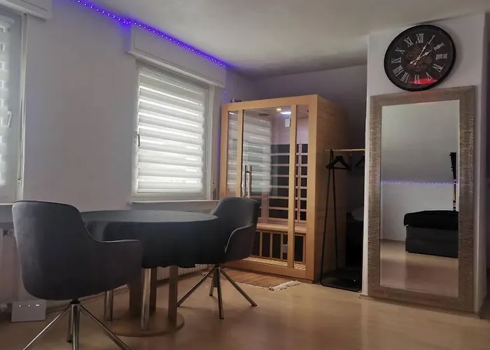 Apartamento Am Kurpark Mit Privater Innensauna & Led! Schluesselbox *